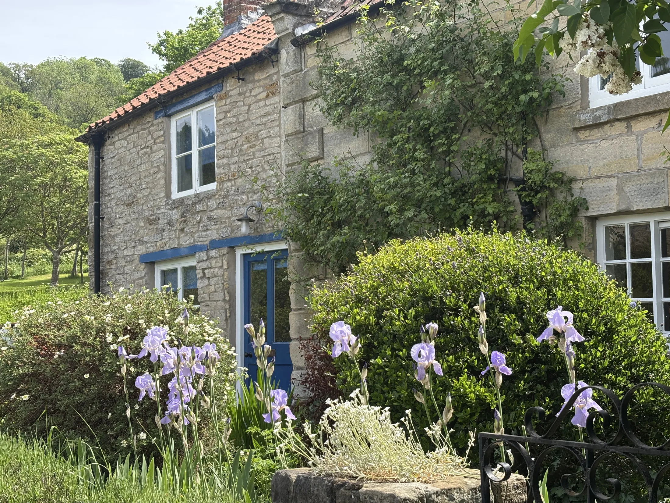 A characterful stone cottage in the Yorkshire countryside